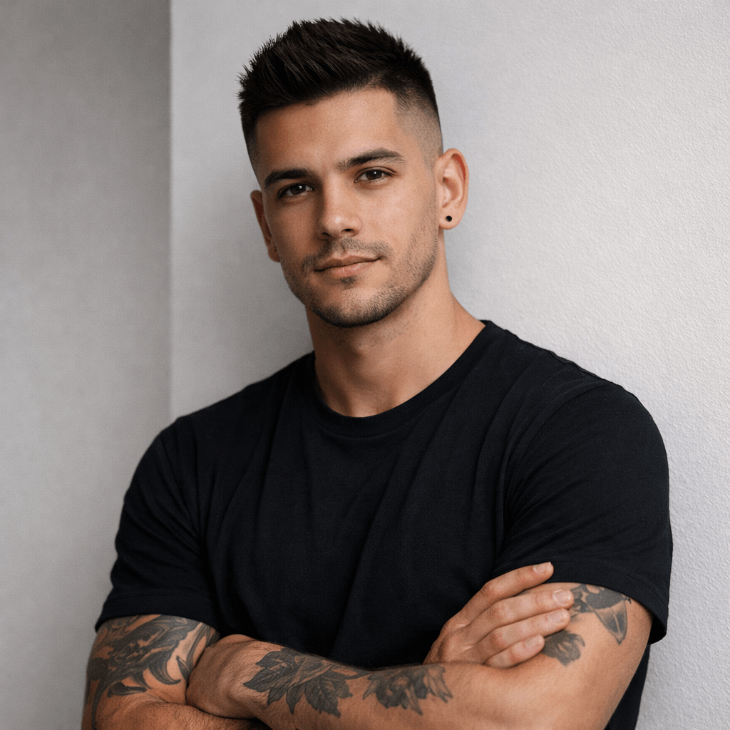 Beard specialist portrait