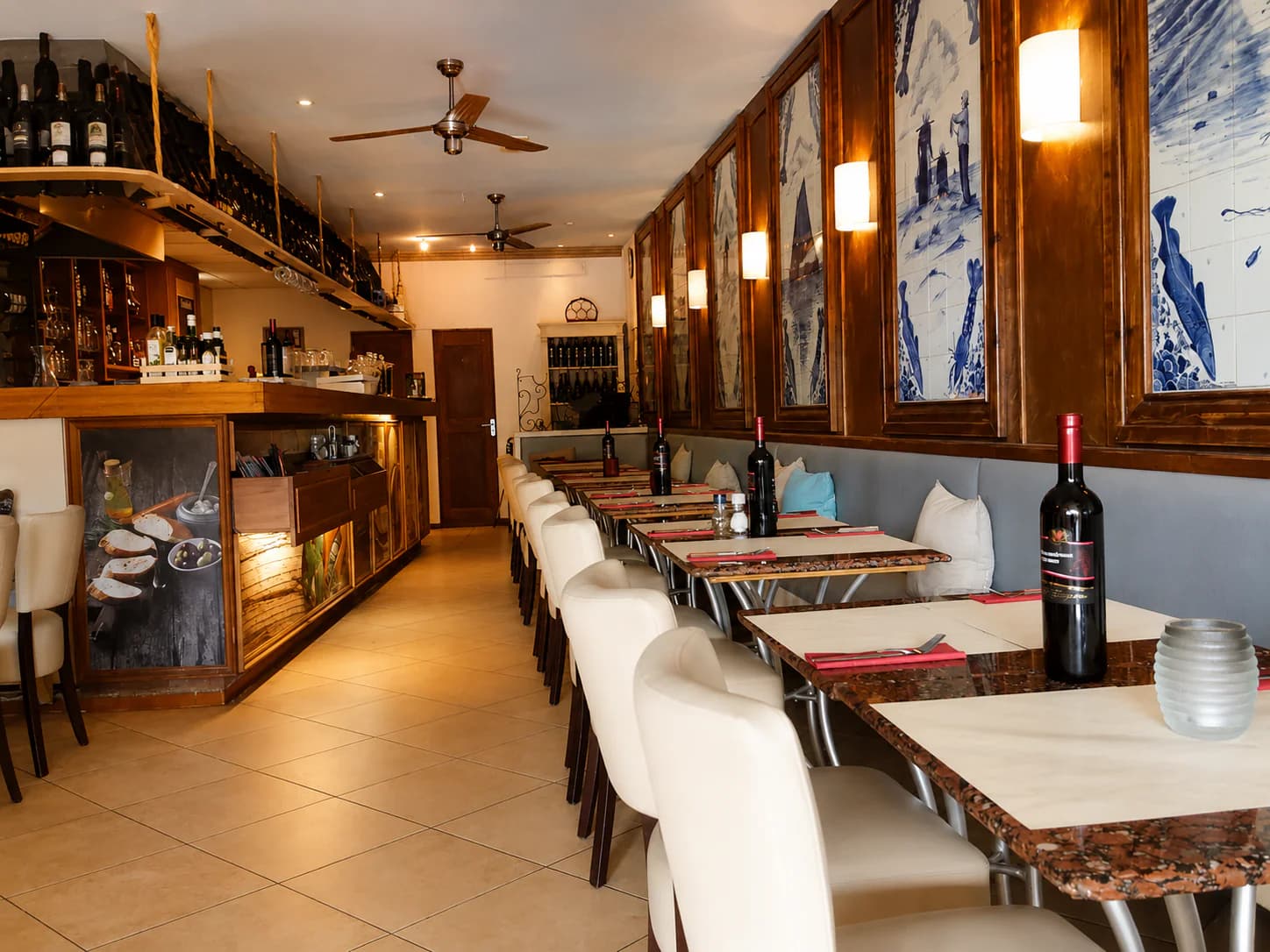 Warme eetzaal van Pizzeria Italia